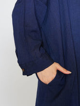 ネパールコットン ロングシャツワンピース
