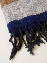 アシンメトリーボーダーショール HIMALAYAN QUALITY
