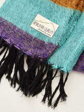 アシンメトリーボーダーショール HIMALAYAN QUALITY