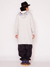 ネイティブ柄MEN'Sロングカーディガン