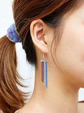 ボールチェーンフリンジピアス