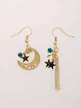 クレセントムーン＆スター★チェーンピアス
