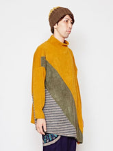 yul パッチワークMEN'Sニットトップス