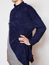 yul パッチワークMEN'Sニットトップス