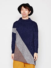 yul パッチワークMEN'Sニットトップス
