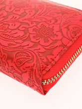 メキシカンフラワー柄ロングウォレット / 長財布