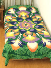 花曼荼羅ベッドカバー シングルサイズ