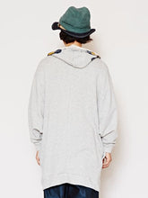 ネイティブ柄MEN'Sロングパーカー