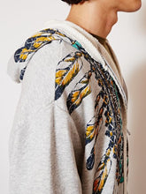 ネイティブ柄MEN'Sロングパーカー