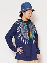 ネイティブ柄MEN'Sパーカー