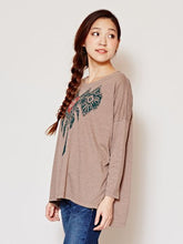 ネイティブ柄プリントTシャツ
