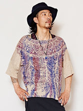 オパールエスニックプリントMEN'Sトップス