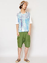 オパールエスニックプリントMEN'Sトップス