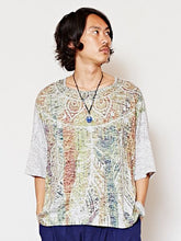 オパールエスニックプリントMEN'Sトップス