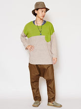 バイカラーポケットMEN'Sトップス