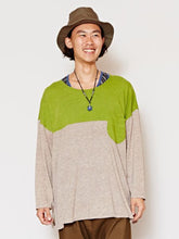 バイカラーポケットMEN'Sトップス
