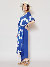 アビスブルーロングワンピース