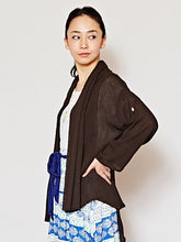 yul 刺繍入りシンプルカーディガン