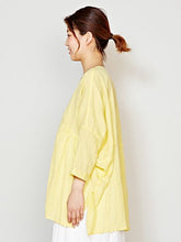 yul インド綿シンプルカーディガン