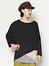 yul ニットソーレイヤードMEN'Sトップス