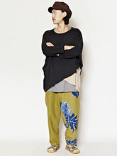 yul ニットソーレイヤードMEN'Sトップス