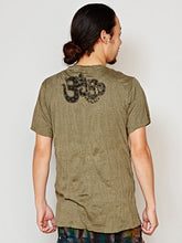 エスニックプリントメンズTシャツ
