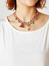 3連レイヤードストリングチョーカー