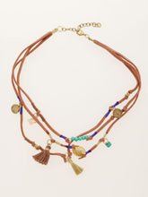 3連レイヤードストリングチョーカー