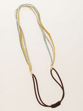 3連ビーズヘアバンド / カチューム