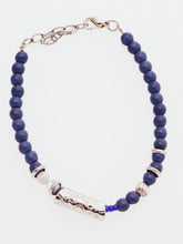 メタルパーツ＆ビーズMEN'Sブレスレット