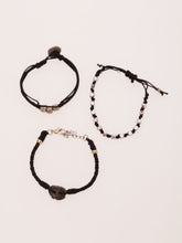 メタルビーズ3本セットMEN'Sブレスレット