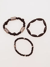 ボーンビーズMEN'Sブレスレット 3本セット