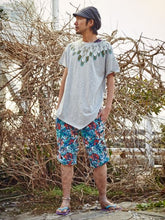 ネイティブ柄MEN'S変形Tシャツ