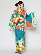 レトロモダン藤の花セパレート浴衣