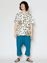 アフリカンプリントMEN'Sアロハシャツ
