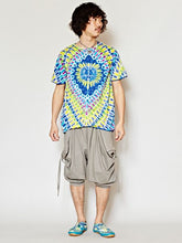 花火風プリント メンズTシャツ