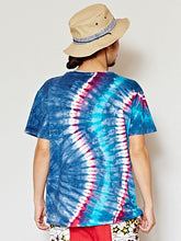 ウエーブタイダイMEN'SポケットＴシャツ