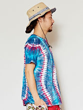 ウエーブタイダイMEN'SポケットＴシャツ