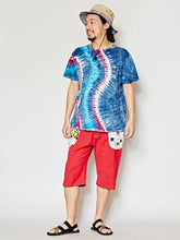 ウエーブタイダイMEN'SポケットＴシャツ
