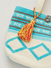 HAND WOVEN RUGS メキシカン柄織りトートバッグ