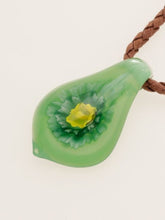 HAND MADE ガラス細工 ドロップネックレス