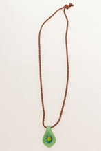 HAND MADE ガラス細工 ドロップネックレス