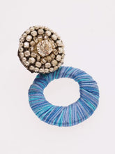 ラウンドビーズスタッドピアス