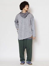 ボリュームネックMEN'Sニットソートップス