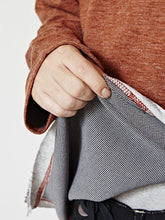 ボリュームネックMEN'Sニットソートップス
