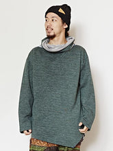 ボリュームネックMEN'Sニットソートップス
