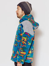 メキシカン柄アミーゴMEN'Sボアジャケット リバーシブル仕様