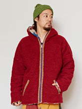 メキシカン柄アミーゴMEN'Sボアジャケット リバーシブル仕様