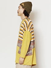 パッチワークMEN'Sニットソートップス