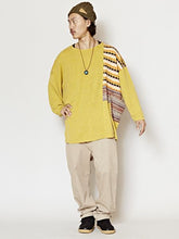 パッチワークMEN'Sニットソートップス